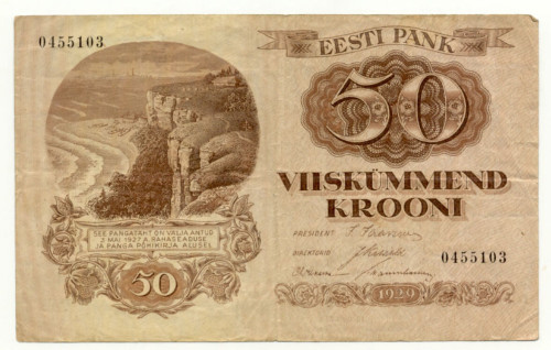 50 krooni 1929