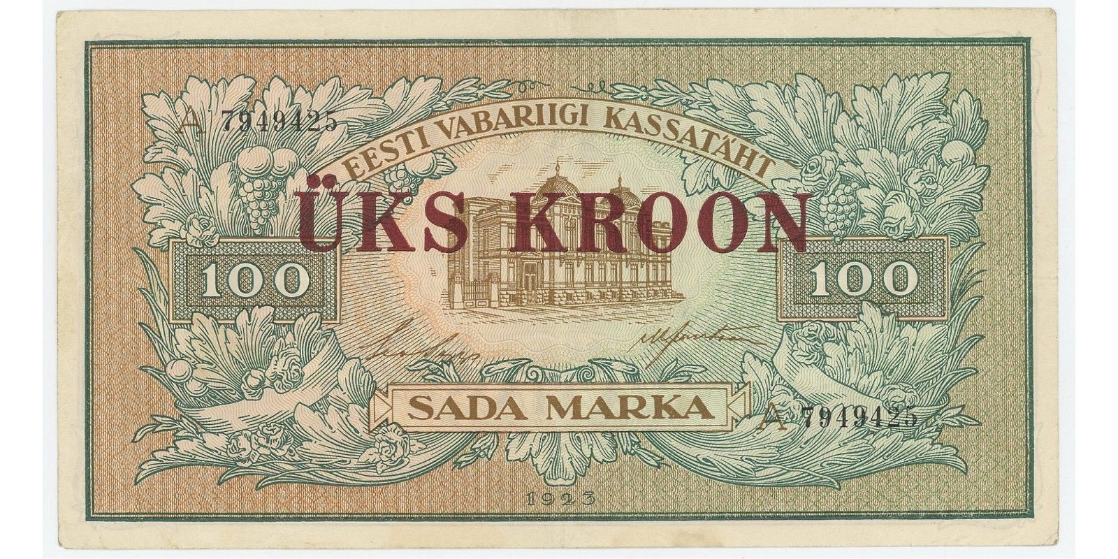 1 Kroon 1935